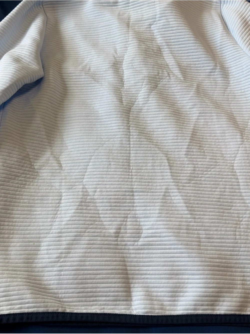 J. Crew Men’s Light Blue Polo with Navy Trim